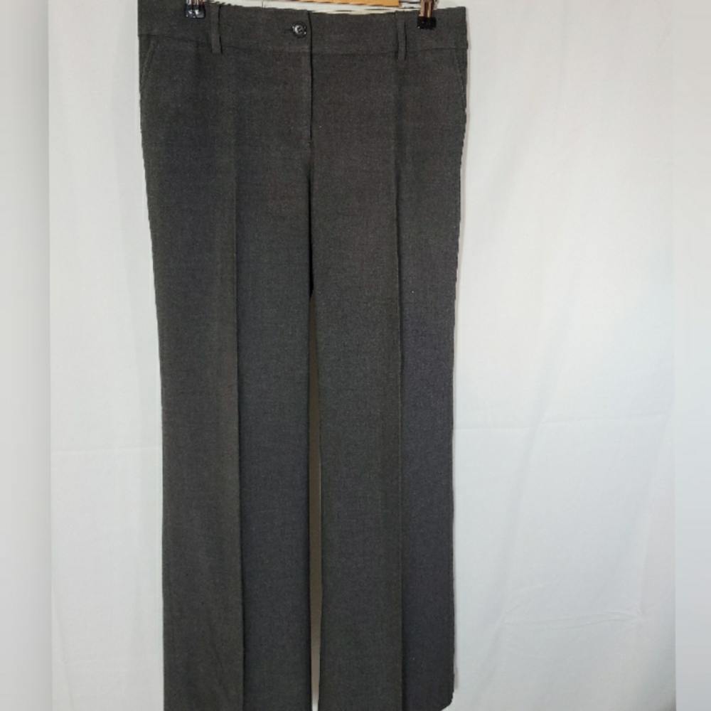London grey dress pant belt loops side pockets